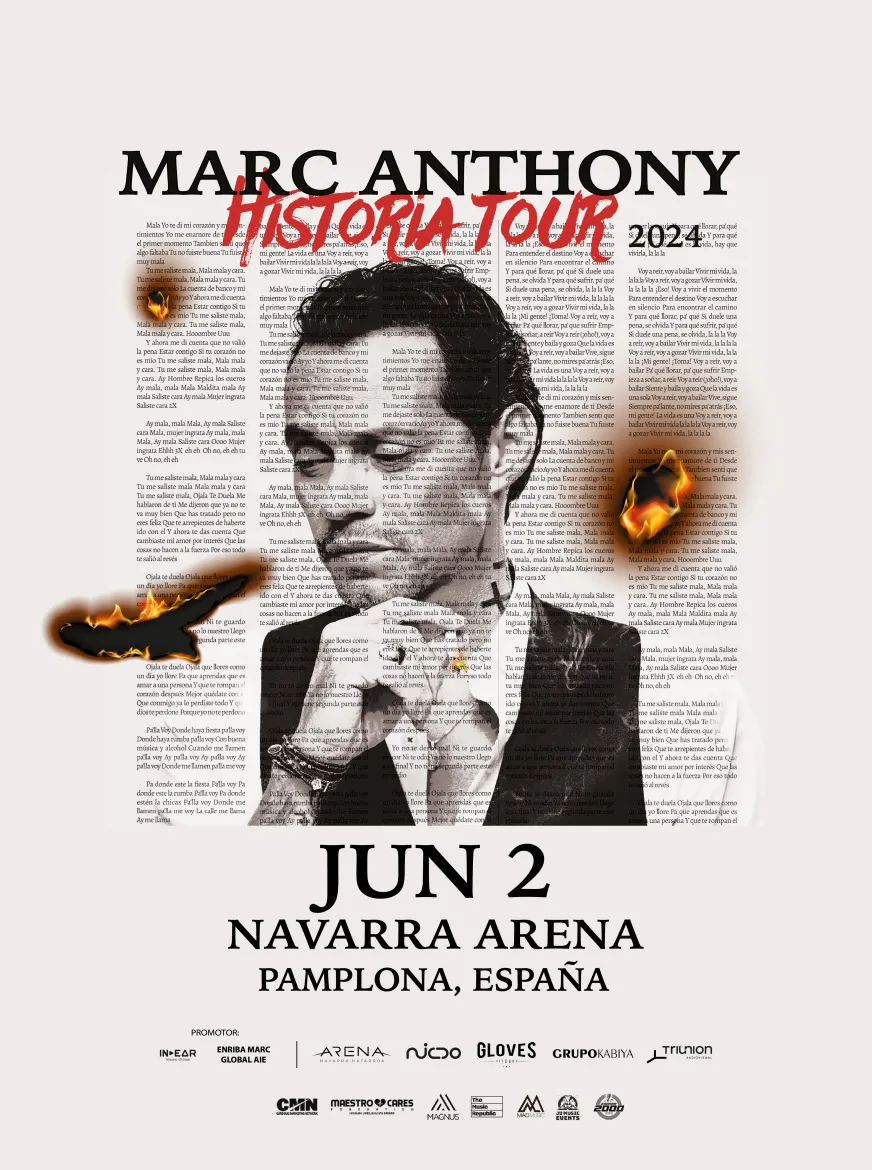 Marc Anthony 2024 cartel