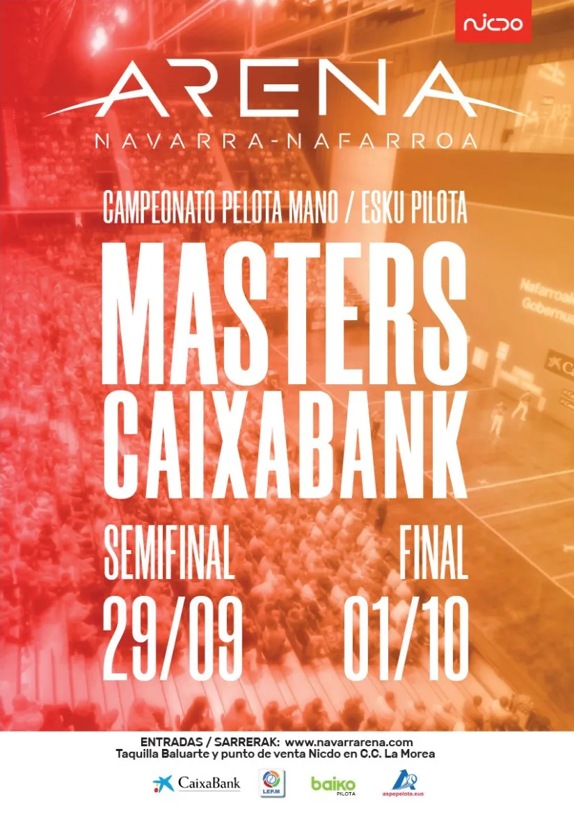 Pelota mano masters caixabank 2023 cartel