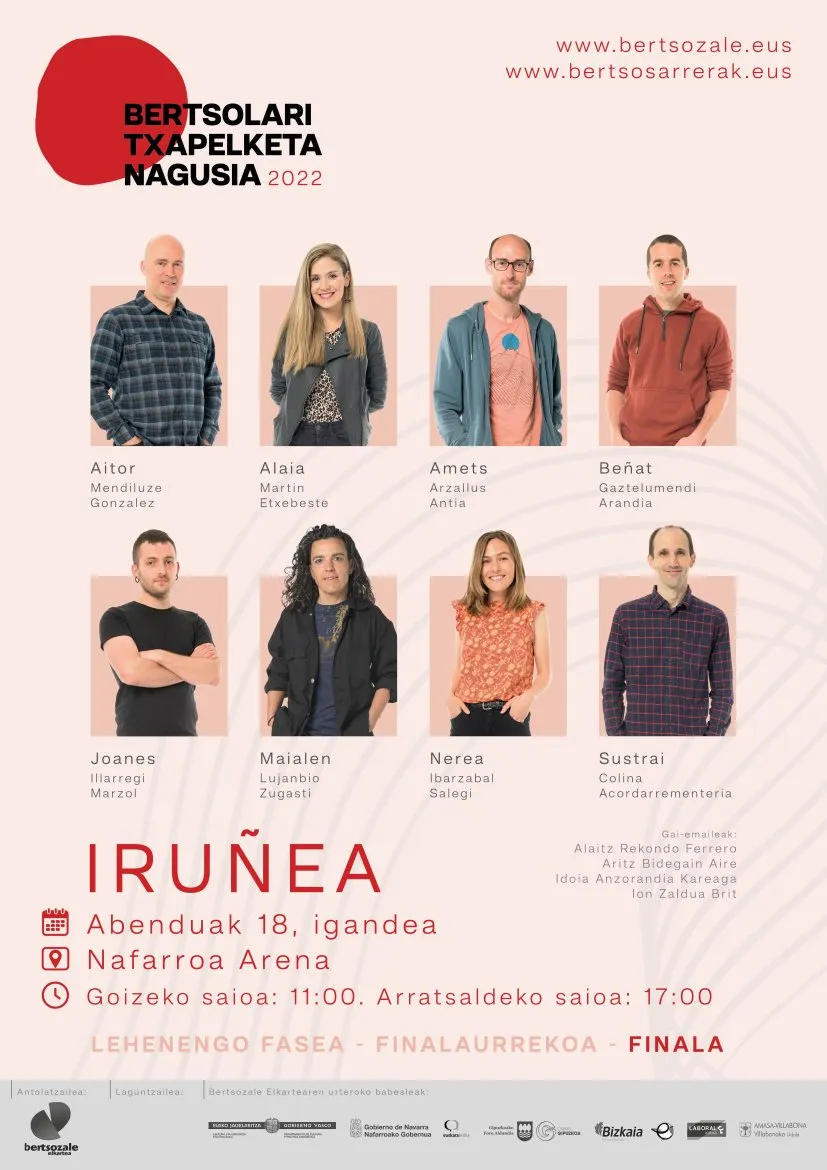 Bertsolari Txapelketa Nagusia 2022 cartel
