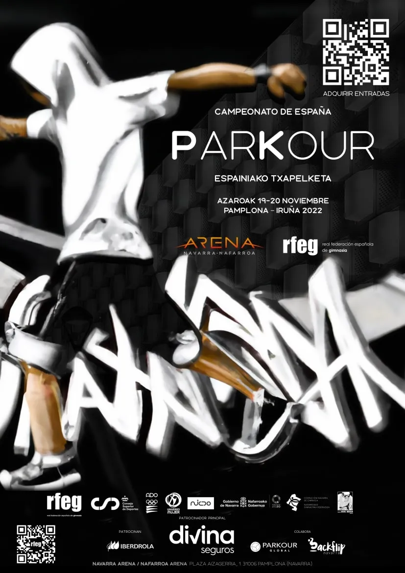 Campeonato de España de Parkour cartel 2022
