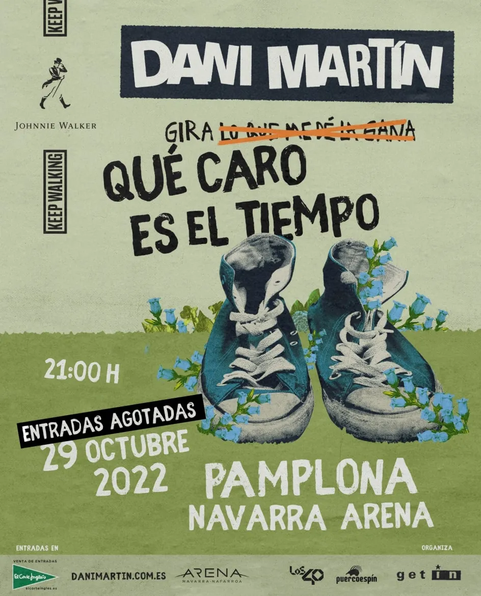 Dani Martín cartel 2022