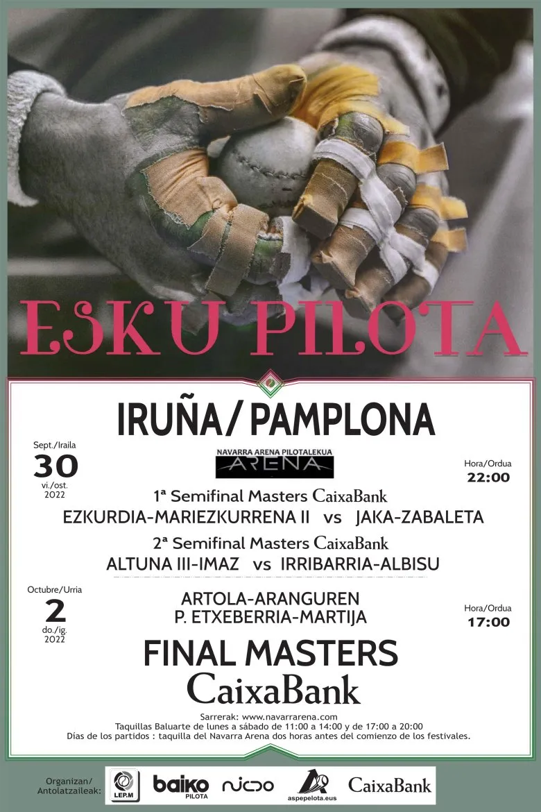 Final Master Caixabank cartel 2022