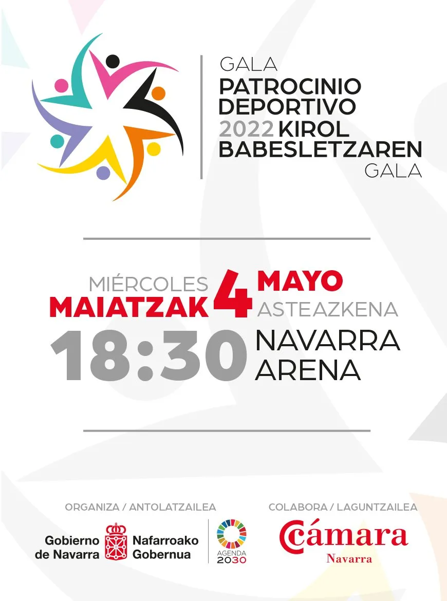 Gala patrocinio deportivo 2022 cartel