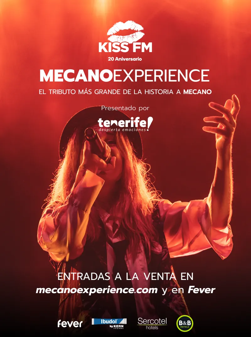 Kiss Fm Mecano Experience cartel 2022