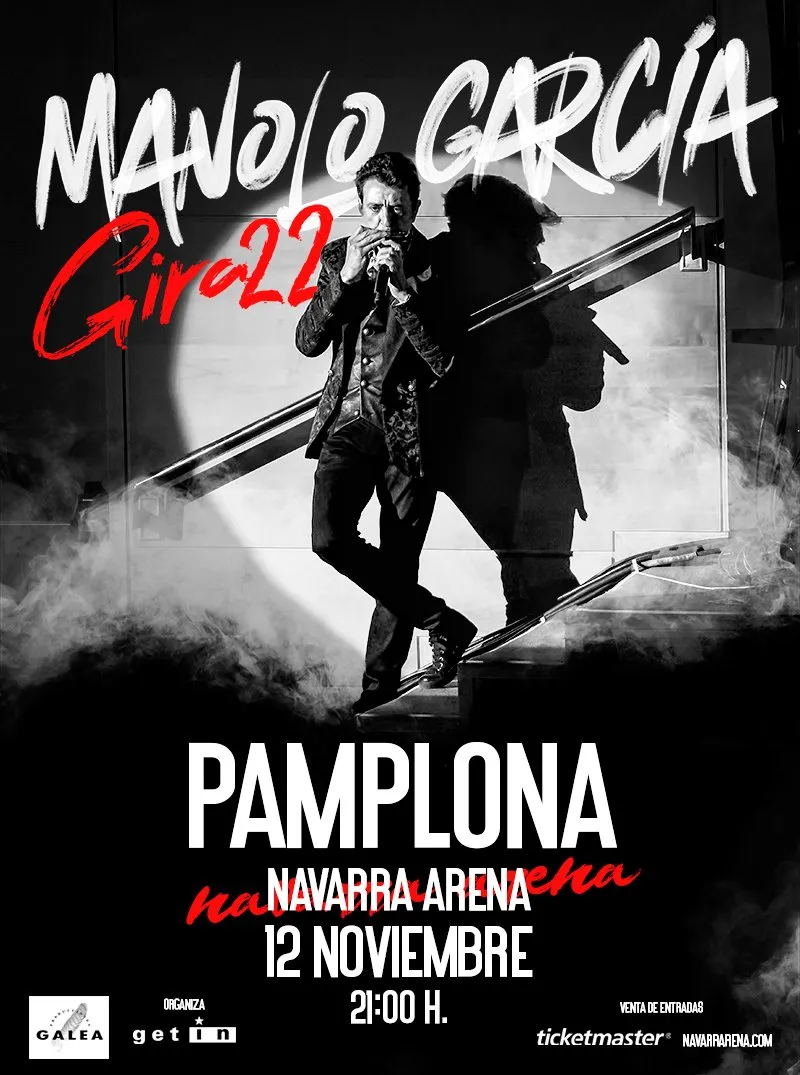 Manolo García cartel 2022