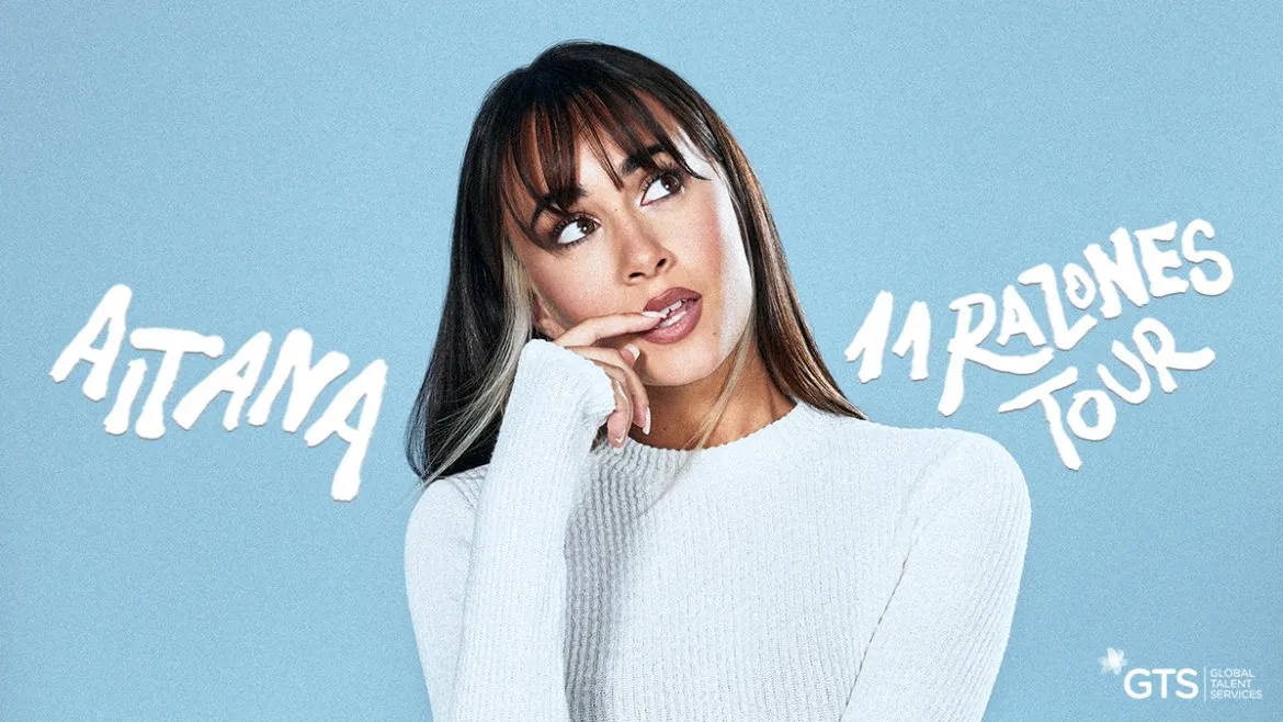 Aitana cartel 11 razones Tour