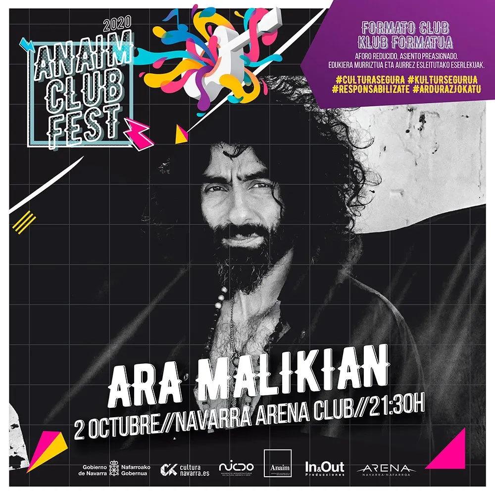 Ara Malikian cartel 2020