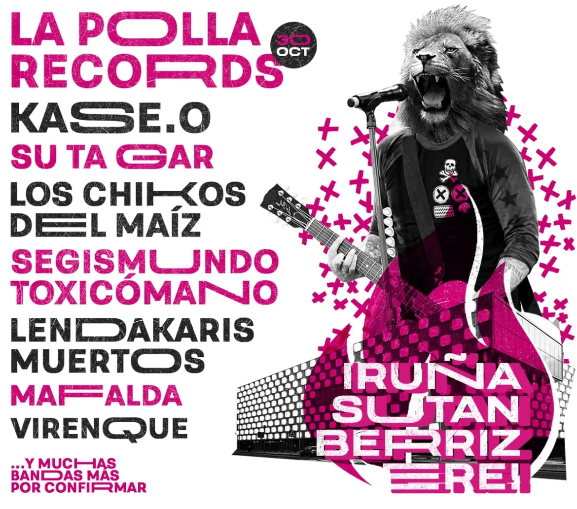 Cartel de Iruña Rock 2020