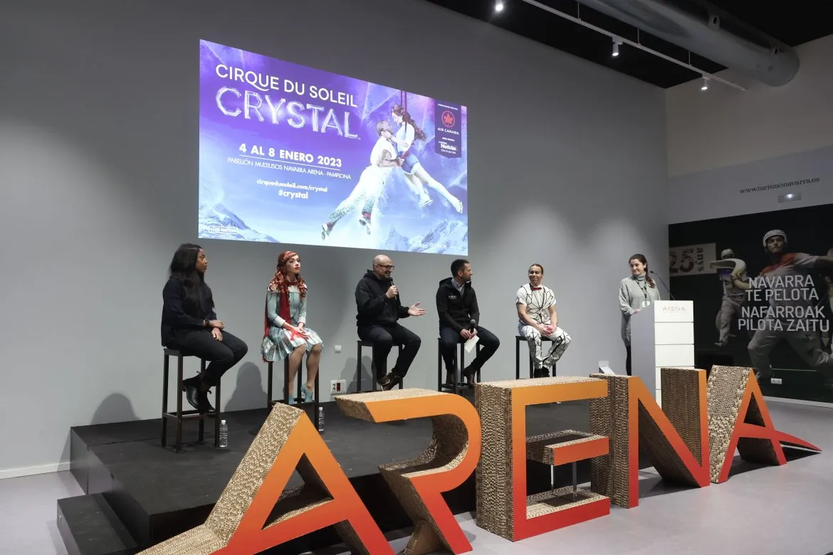 Crystal Cirque du soleil, presentación.
