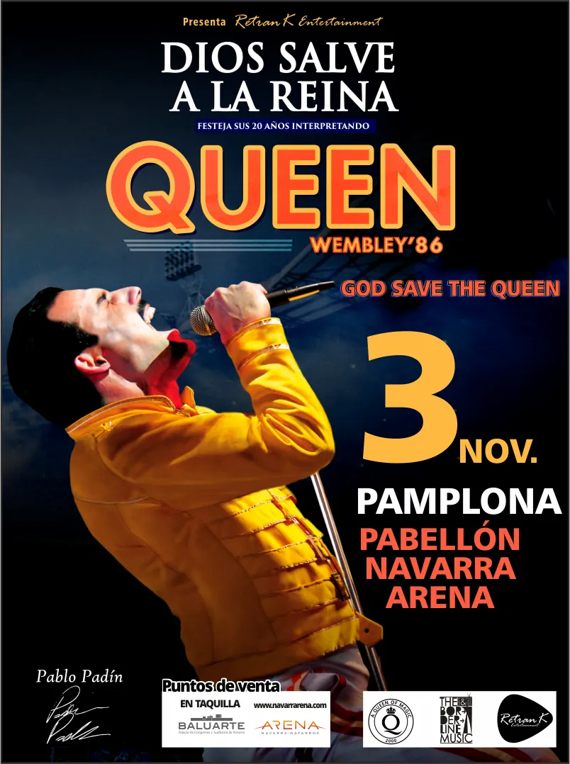 Dios salve a la reina Queen 2018