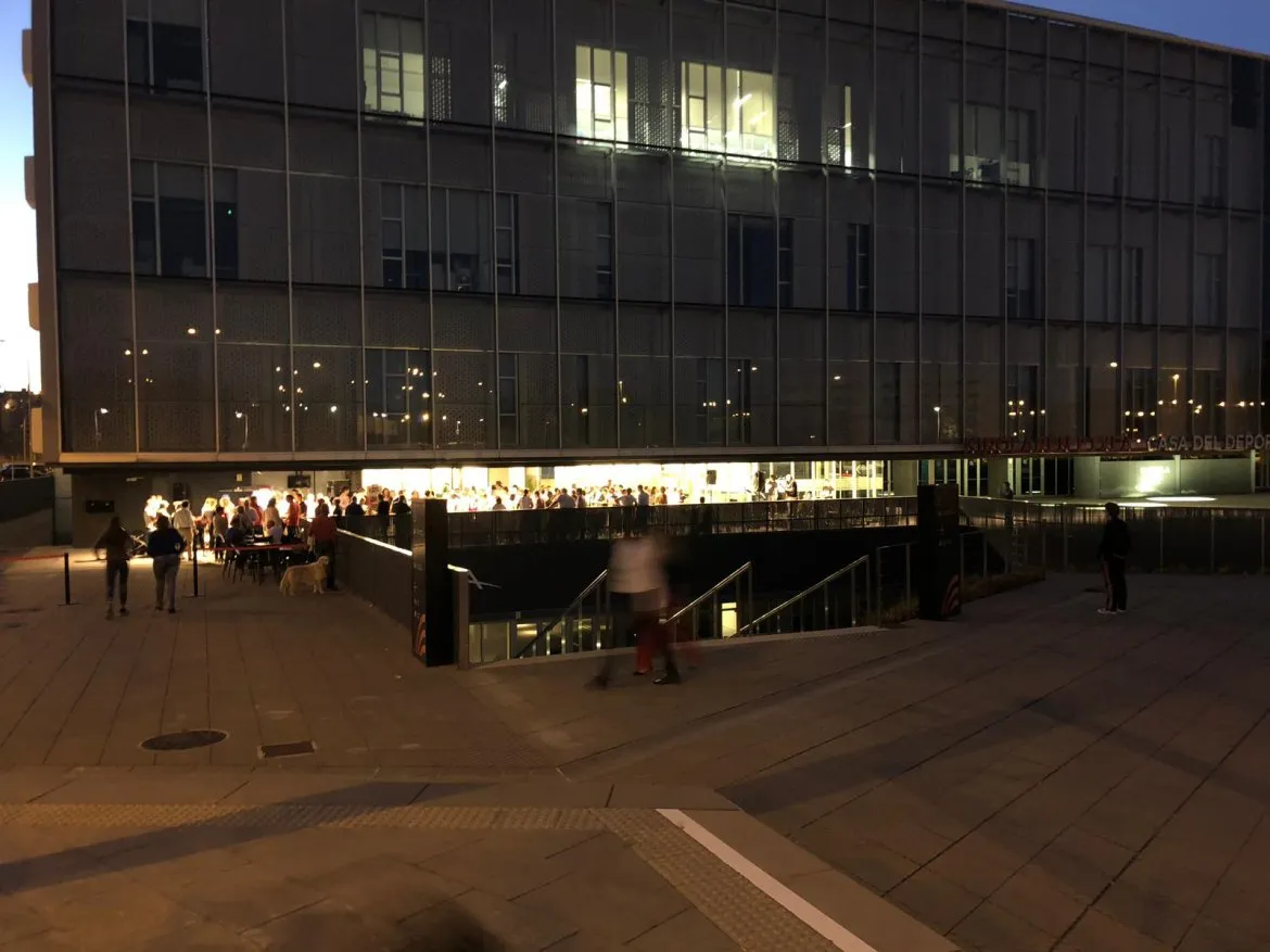 Exterior de El escondite del Arena