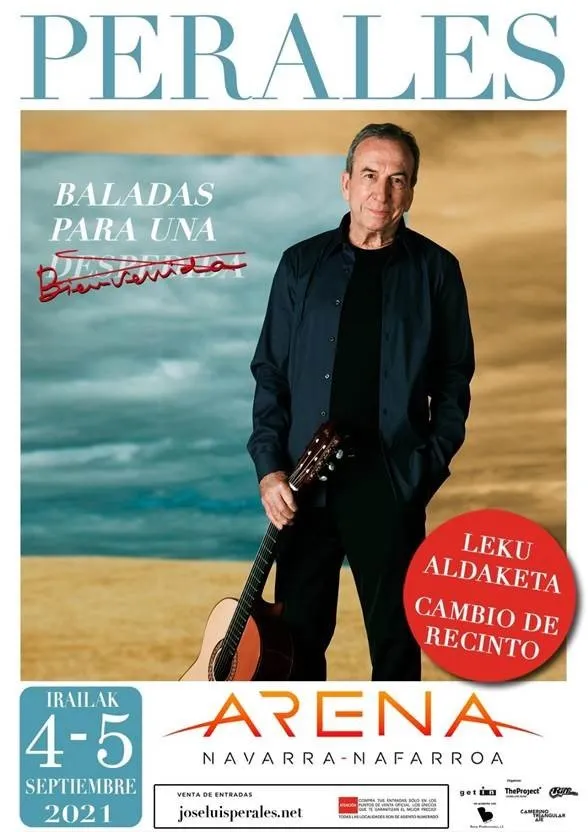 José Luis Perales cartel 2021