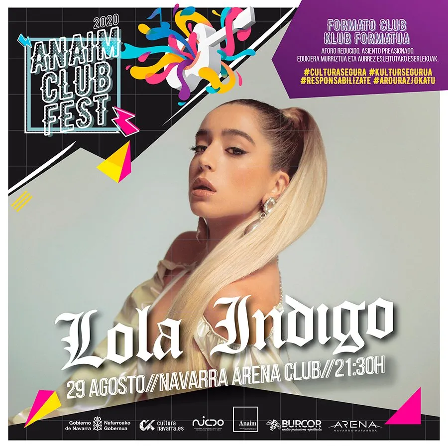 Lola Indigo 2020 cartel