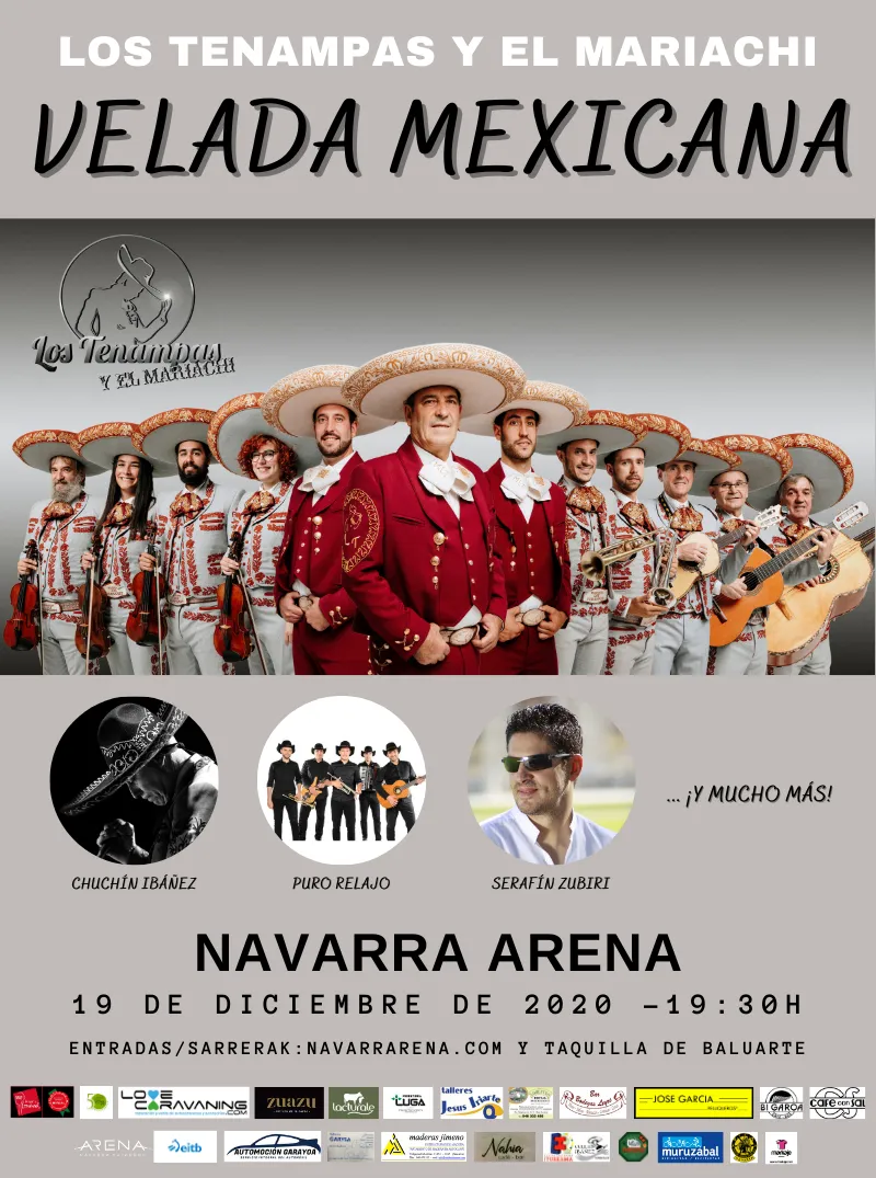 Los tenampas y el mariachi 2020 cartel