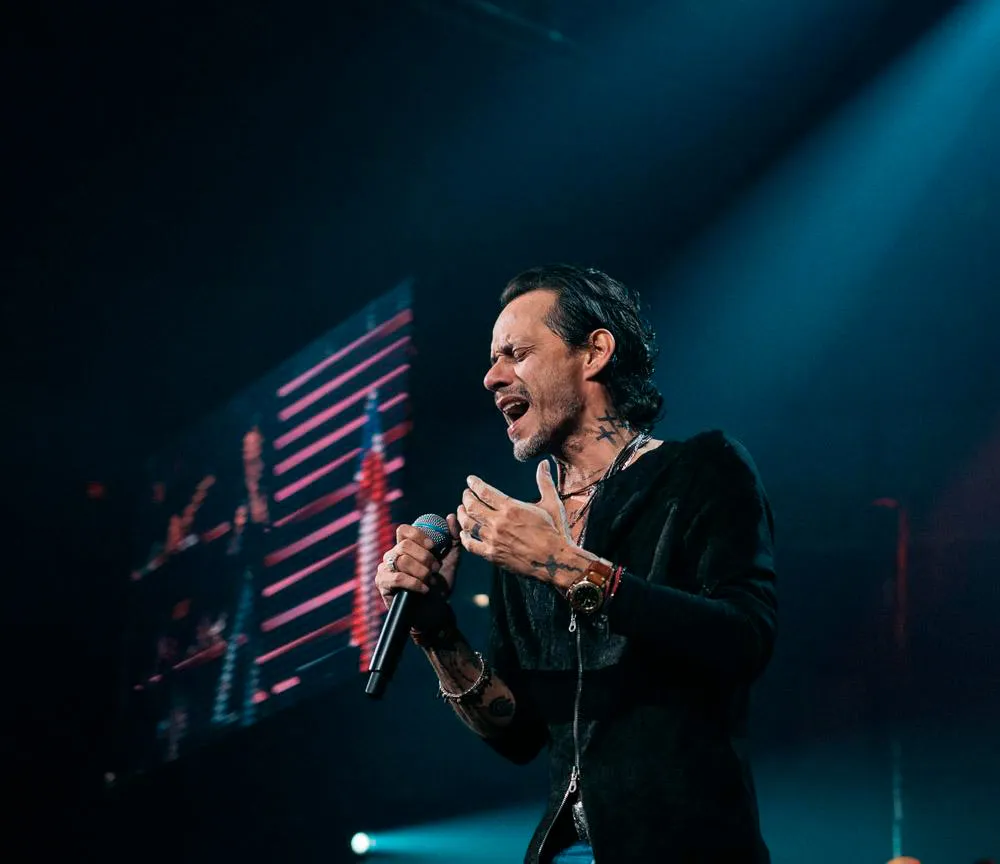 Marc Anthony en el Navarra Arena