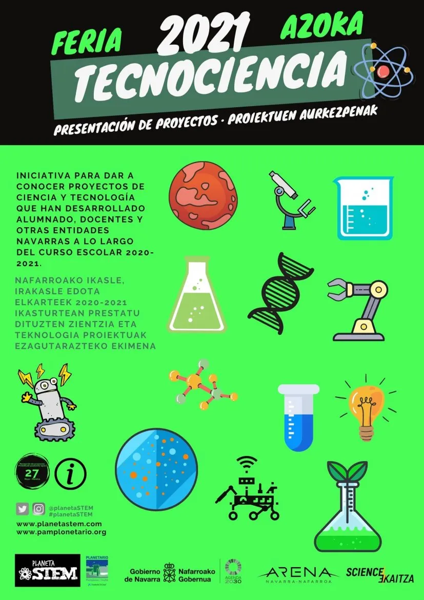 Muestra Tecnociencia 2021 cartel