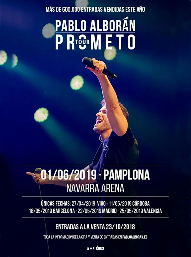Pablo Alborán 2019