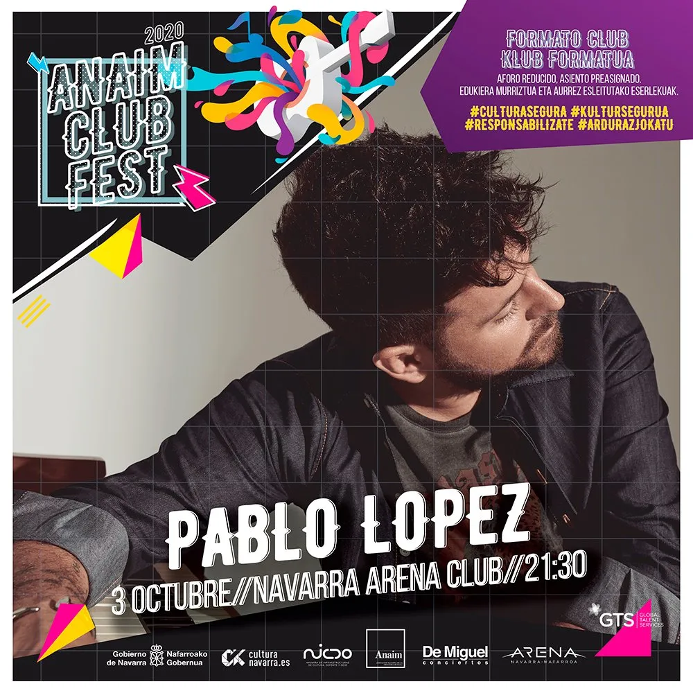 Pablo López 2020 cartel