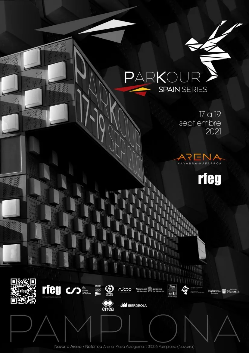 Parkour Spain Series 2021 cartel