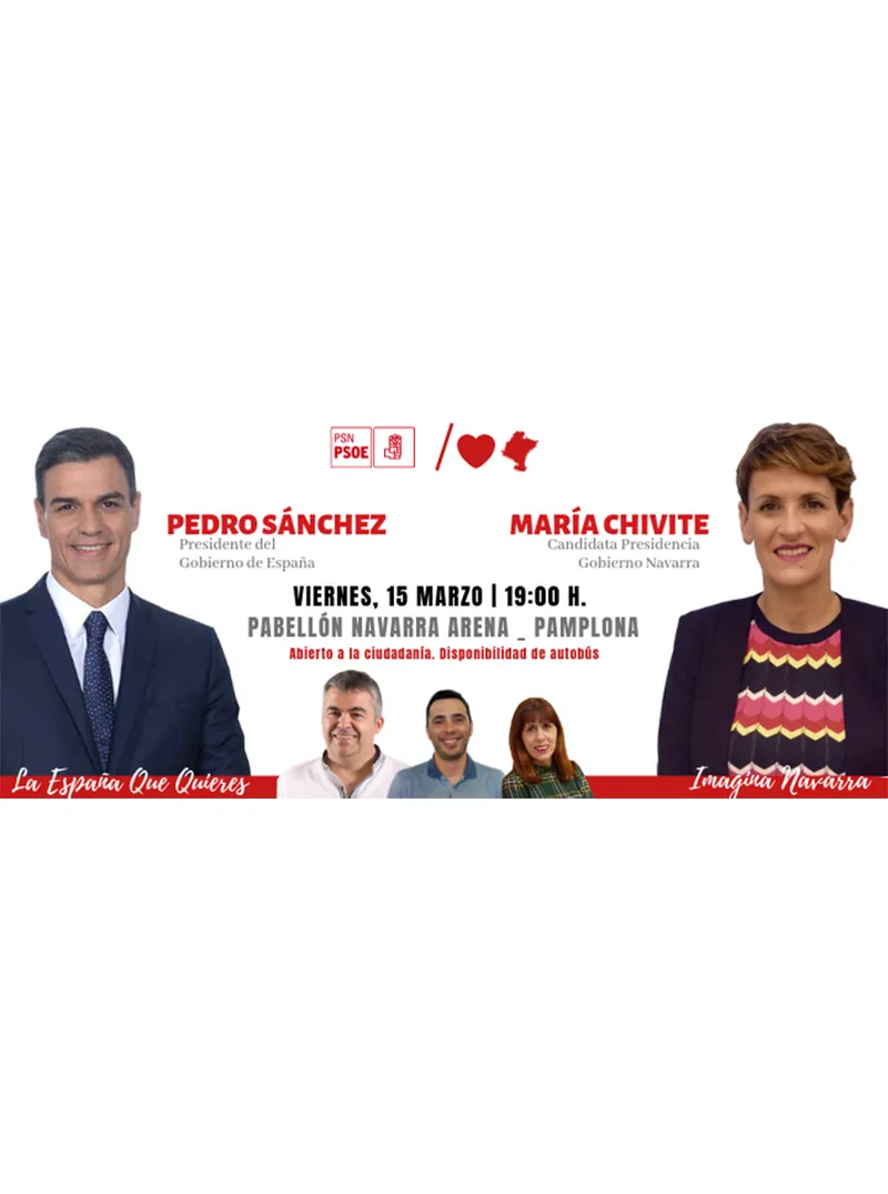 Pedro Sánchez Pamplona 2019