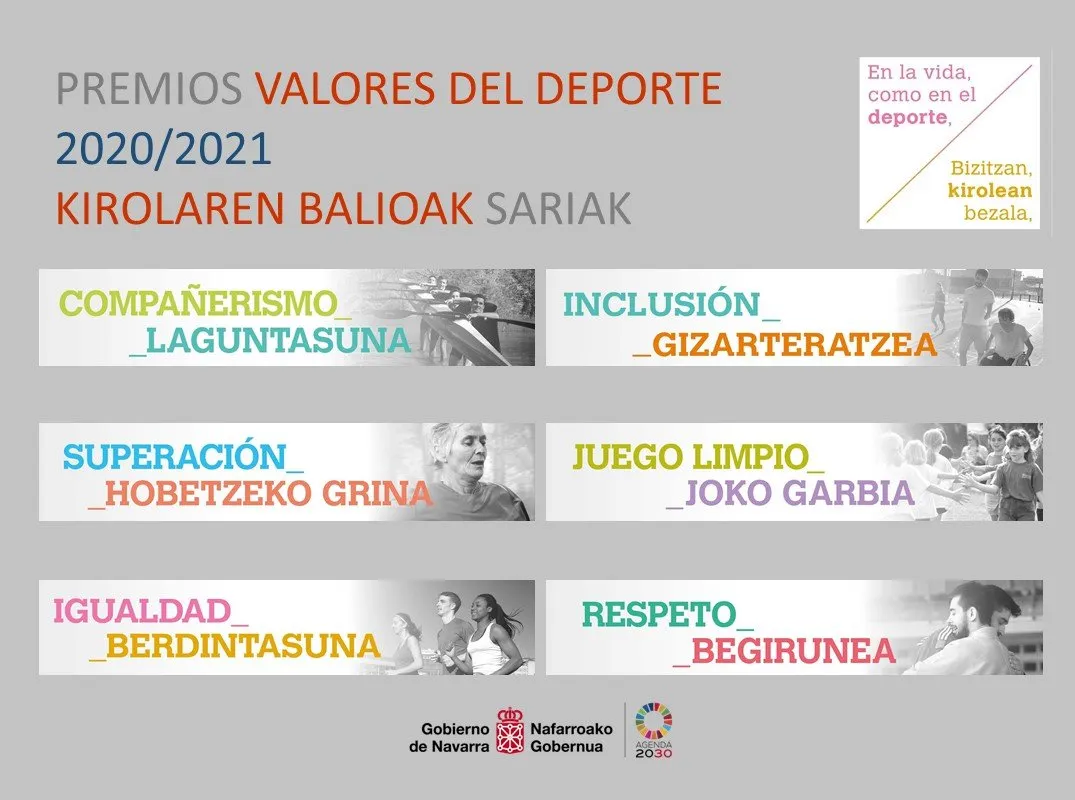 Premios Valores de Deporte en Positivo 2020-21