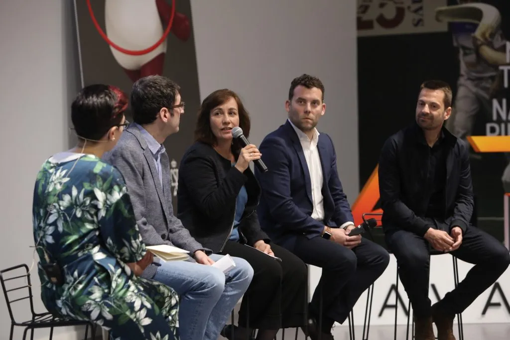 Presentación de los eventos de gimnasia rítmica