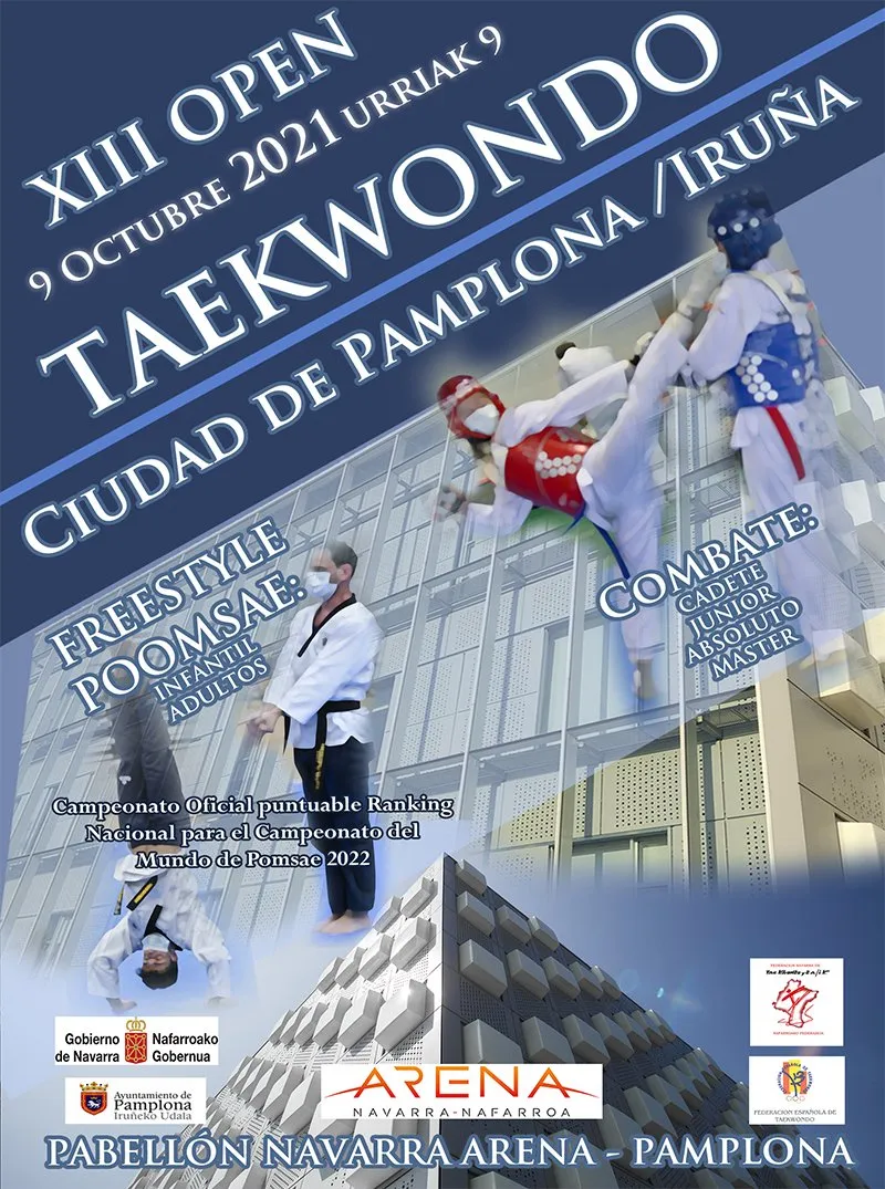XII open ciudad de Pamplona cartel 2021