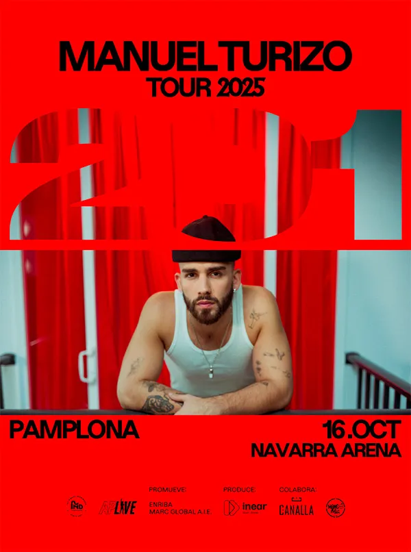 Cartel de Turizo Tour 2025