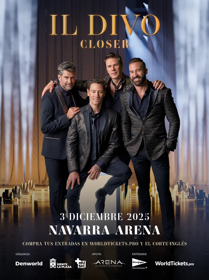 Cartel Il Divo Navarra Arena
