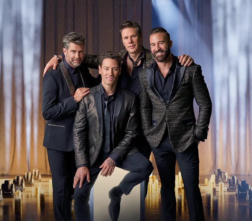 El grupo Il Divo al completo