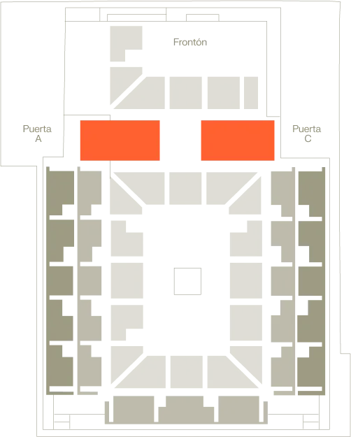 Localización del Hall 1 y Hall 2
