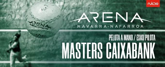 Cartel Masters CaixaBank 2025 en Navarra Arena